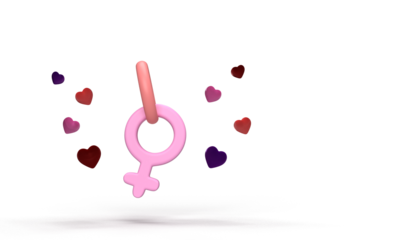 Sign symbol woman day 8 eight day march month international pink red orange color heart love shape object sex humanright icon female girl her woman lady mother feminism fashion strong beautiful art