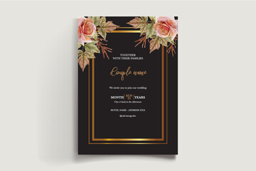 Save the date wedding invitation templates