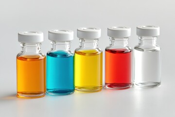 test tubes with liquid