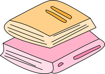 stack of books