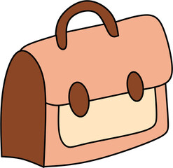 Briefcase vector clipart