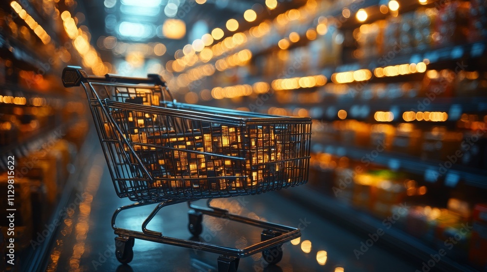 Poster exploring ai-driven dynamic pricing strategies in a modern retail environment