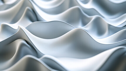 Abstract background with grey waves flowing