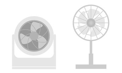 扇風機とサーキュレーター