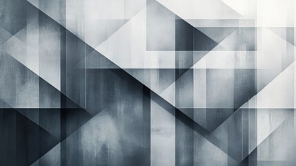 Obraz premium Abstract geometric background with overlapping shapes.