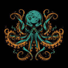 octopus skull
