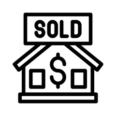 sold line icon