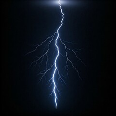 lightning in the night