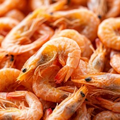 shrimps on the market