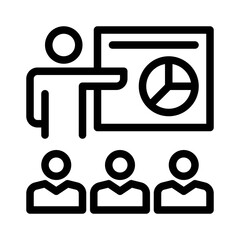 training line icon