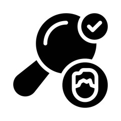 hiring glyph icon