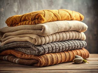 Soft knits, warm textures, minimalist winter style: cozy hygge captured.