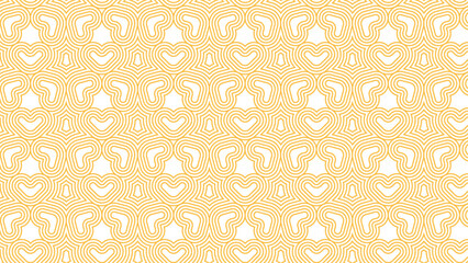 Yellow and Light Geometric Pattern Background, Vector abstract, Love Geometric Pattern