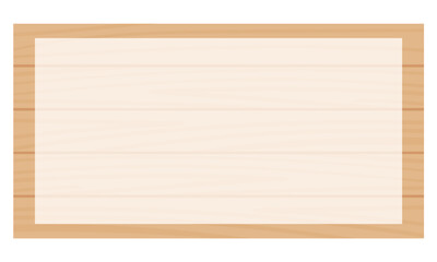 木製看板のイラスト