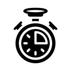 countdown glyph icon