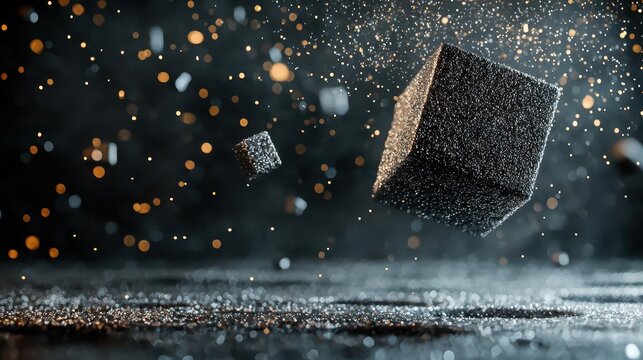 Metallic superconductors under extreme conditions in a lab, advanced material science, dynamic imagery