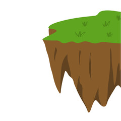 Ravine cliff vector