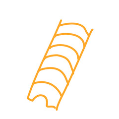 Tall ladder work tool  climb stairway stand high staircase metal aluminium or wooden stairs renovation 