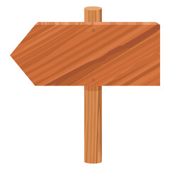 木製看板のイラスト