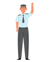 air force pilot character