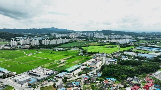 rural city in South Korea, asan