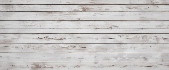 Obraz premium Distressed white wooden plank background with unique patterns, wall, unique, wooden
