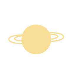 Cartoon solar system planet Illustration © Zona