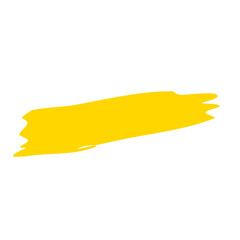 Obraz premium Marker yellow strokes