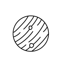 Planet line icon