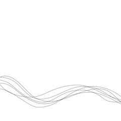 Curve wave seamless pattern