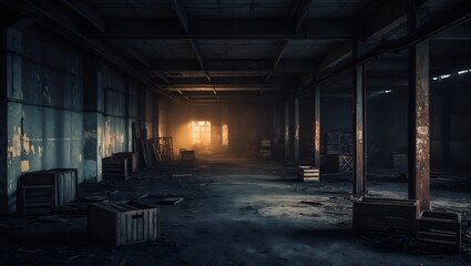 old abandoned factory