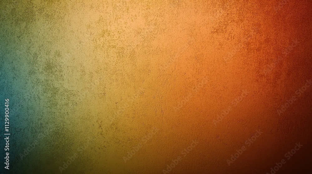 Poster Abstract gradient colors background with grainy texture for creative design digital art visual aesthetics modern style