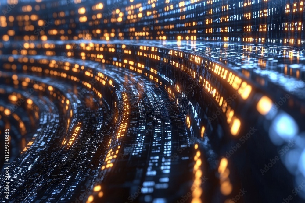 Poster innovative blockchain solutions transforming secure ecosystems for data management in technology-dri