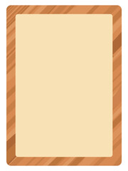 木製看板のイラスト