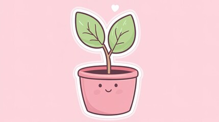 Fototapeta premium A Baby Plant – The Beginning of New Growth.