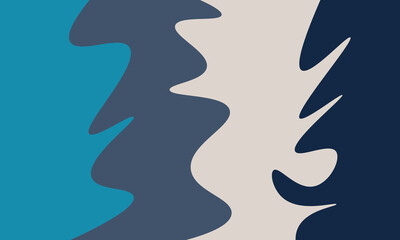 Modern background with wave shapes and a gradient of four colors, perfect for presentations, wallpapers, brochures, posters, or stylish home decor