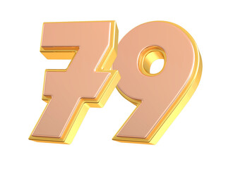 Gold Number 79