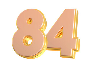 Gold Number 84