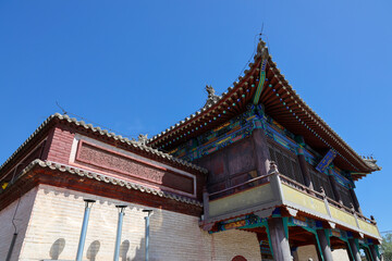 Wusutu Lama Temple, Hohhot, Inner Mongolia, China