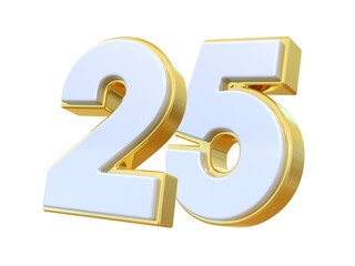 Gold Number 25