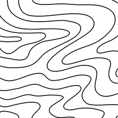 abstract wavy  topographic contour background