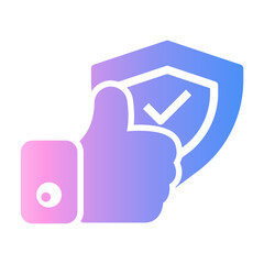 safety Gradient icon