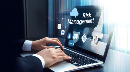 Fototapeta premium Innovative Technology Risk Management Solutions for Modern Business Challenges