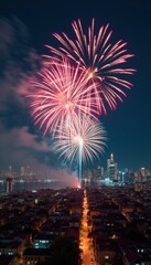 cottage nestled in a snowy landscape with smoke curling from its chimney