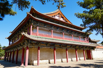 Fototapeta premium Meidai Lama Temple, Baotou, Inner Mongolia, China