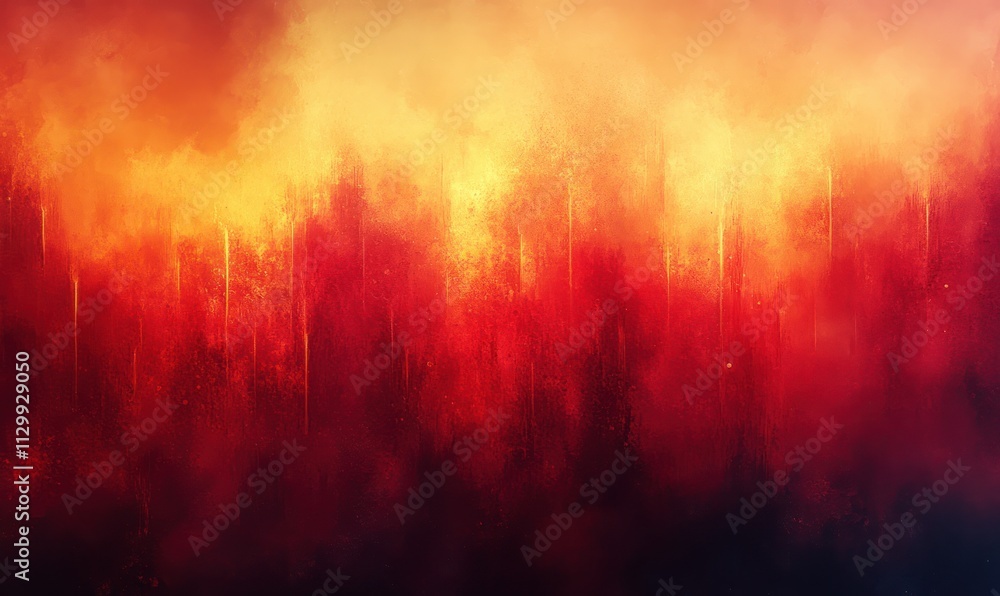 Poster warm orange red abstract gradient background for design colorful texture digital art