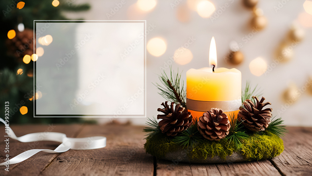 Fototapete Christmas and Happy New Year Background with Snowflakes on red background generative AI tools