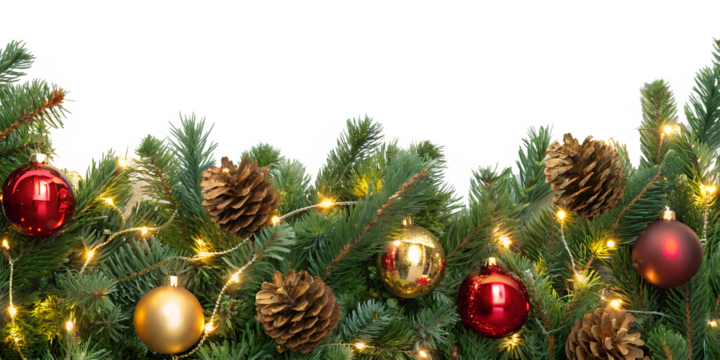 transparent christmas tree background