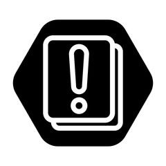 file alert Solid icon