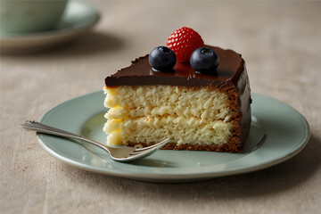 Culinary Canvas: An Exquisite Slice of Sweet Perfection